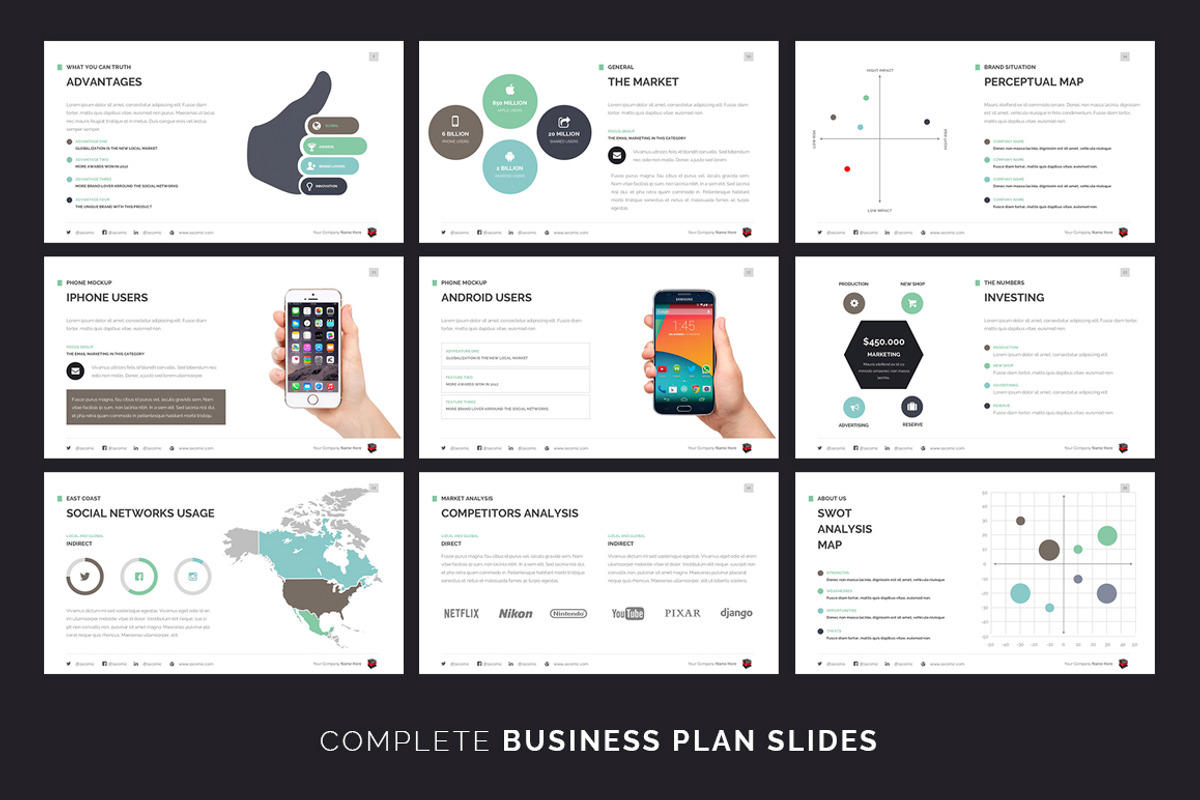 Business | Keynote Template, a Presentation Template by Zacomic Studios (Photo 3 of 7)