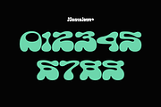 Chunky Hippie Display Font, a Font by Oui Studio (Thumbnail 7 of 10)
