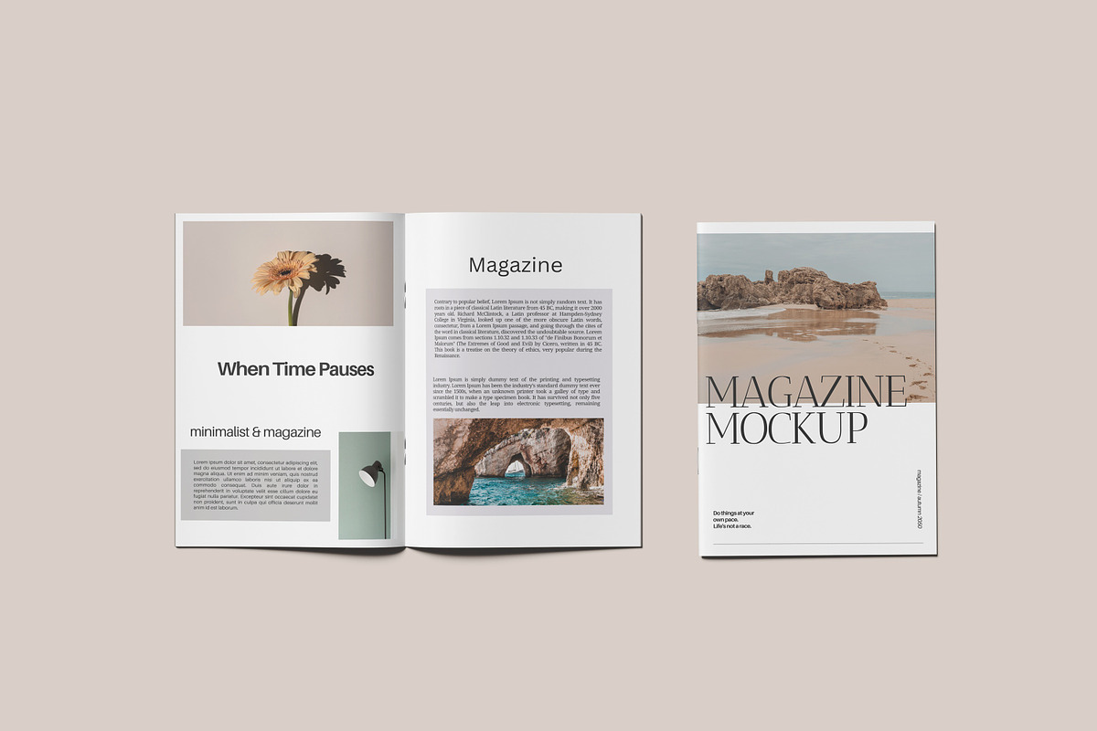 Magazine Mockup, a Books & Magazine Mockup by Akaimockup (Photo 3 of 5)