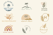 Boho Travel - 27 Logos & 45 Elements, a Work Illustration by Jake & Meg (Thumbnail 4 of 7)