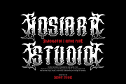 Gothic Bamliero - Blackletter Font, a Blackletter Font by Iqsiart Studio (Thumbnail 4 of 10)