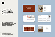 Social Media Proposal Template, a Marketing Template by Studio.520 (Thumbnail 2 of 8)
