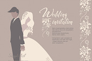 Wedding Invitation Vector Template, an Invitation Template by Elena Naumchenkova (Thumbnail 3 of 3)