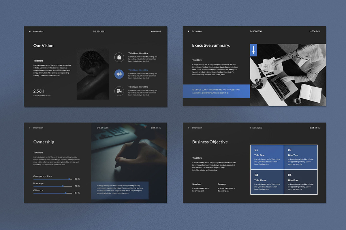 Innovation Presentation Template, a Presentation Template by Art Design Shop (Photo 3 of 7)