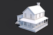 8 House Building and Swimming Pool, an Architecture 3D Model by multimedia4ds (Thumbnail 17 of 25)