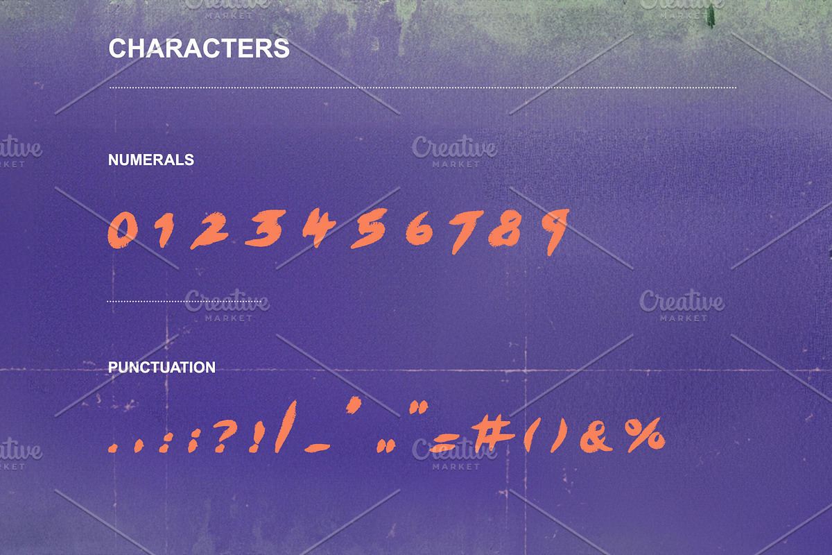 The HunnyOne typeface, a Font by Sonnyfive (Photo 10 of 10)