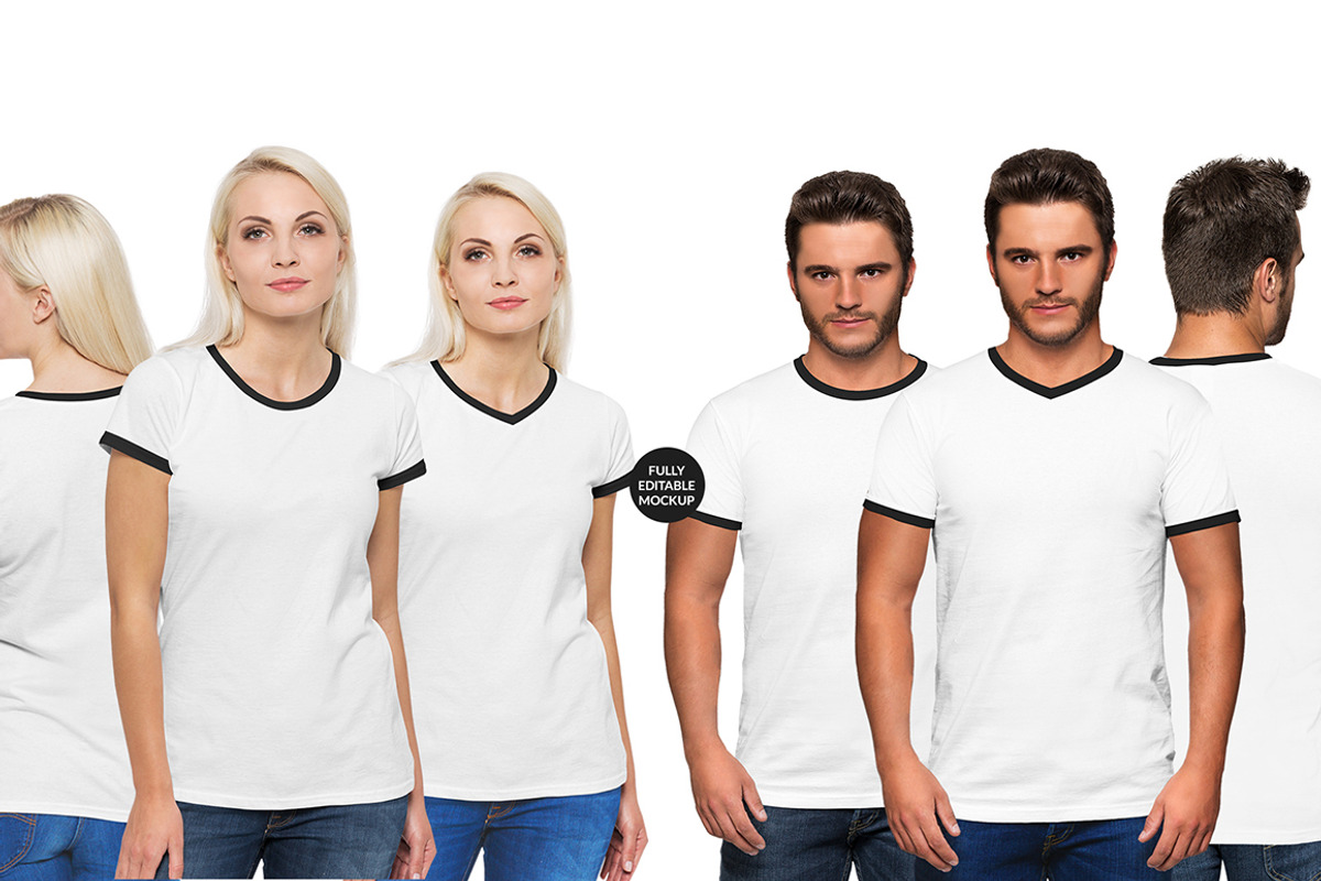 T-SHIRTS BUNDLE 20xMock-ups + DEMO, a Books & Magazine Mockup by Apparel_Mockups (Photo 7 of 28)