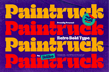 Paintruck - Retro Bold Type