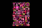 Nightclub Disco Party vector design, a Food Illustration by danjazzia (Thumbnail 1 of 2)