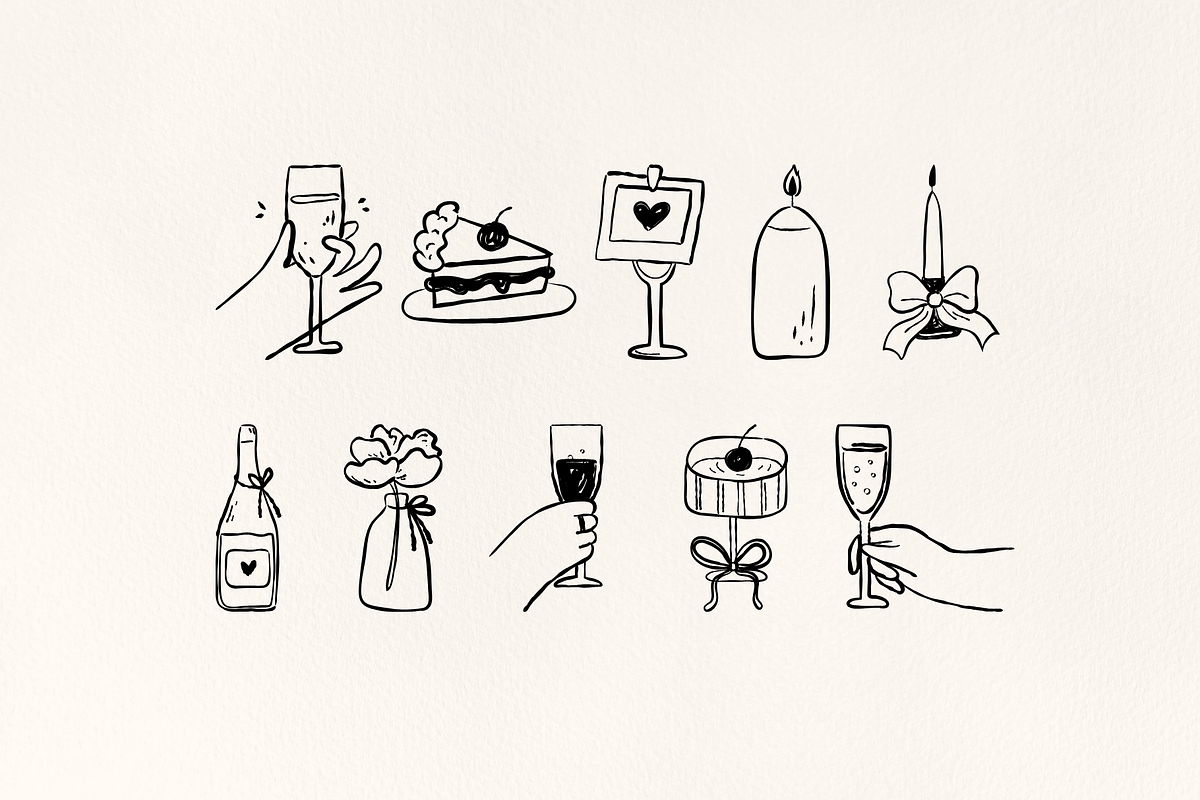 Bridal Shower Party SVG cute clipart, a Graphic by Heartwarming Art (Photo 6 of 10)