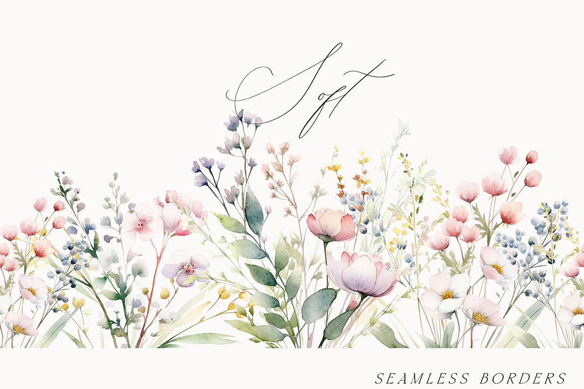 Watercolor Floral Bundle (45 in 1), a Decorative Illustration by Lana Elanor (Photo 38 of 180)