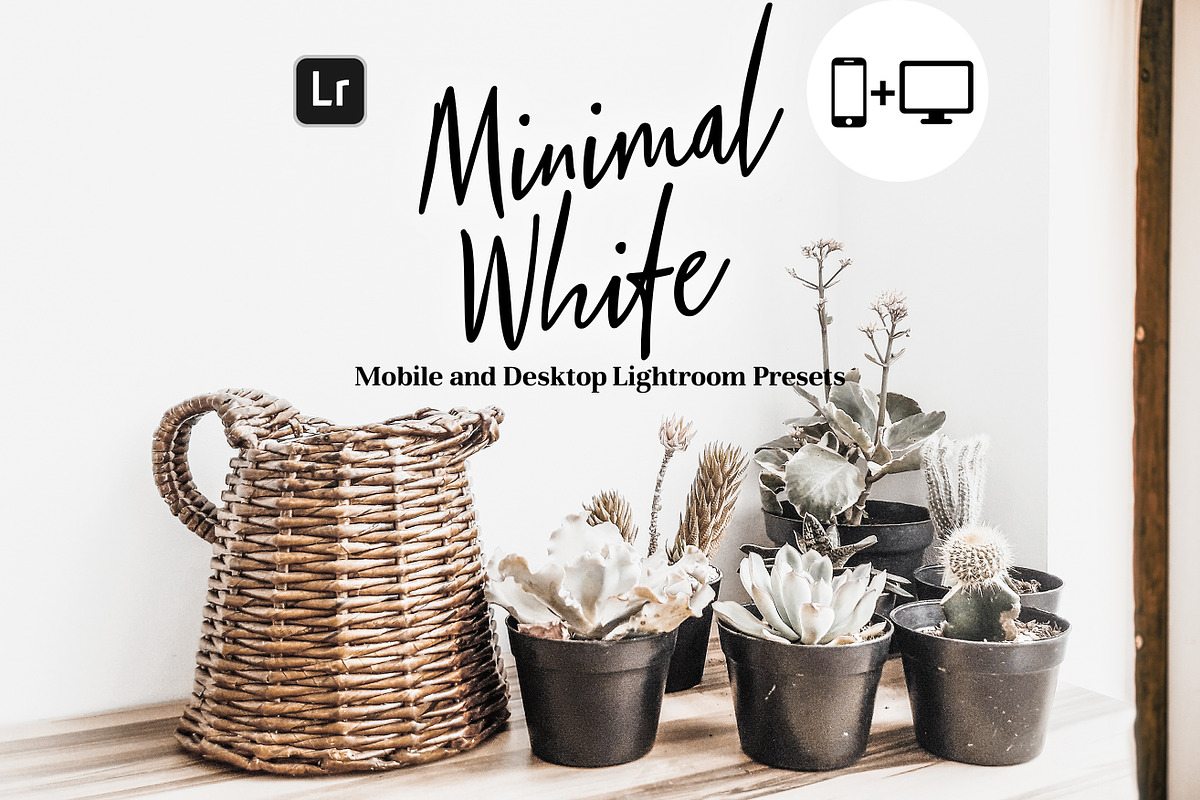 Minimal White Lightroom Presets, an Action Add-On by Maple Visuals (Photo 1 of 9)
