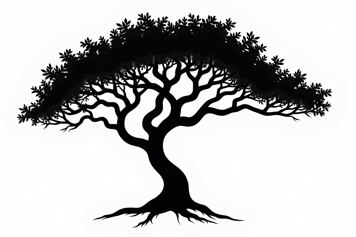 Black Tree SVG Bundle, an Illustration by hafijul (Photo 10 of 21)