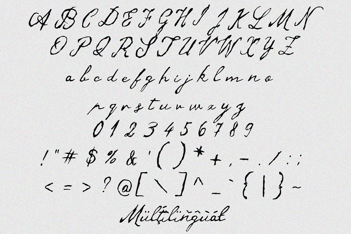 Quendralis – Handwritten Font, a Script Font by NDNL Studio (Photo 10 of 10)