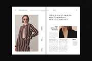Minimalistic Magazine Template, a Magazine Template by DesignCrest (Thumbnail 9 of 18)