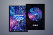 Watercolor Universe illustrations, a Texture Illustration by Librebird (Thumbnail 2 of 4)