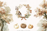 Autumn Valley Collection, a Seasonal Illustration by PeDe Designs (Thumbnail 6 of 34)