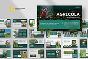 Modern Agriculture Google Slides, a Presentation Template by fluffstudio (Thumbnail 1 of 4)