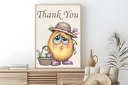 Quirky Easter Egg Watercolor Clipart, an Illustration by RobertsArt (Thumbnail 2 of 5)