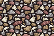 Stones and rocks seamless patterns, a Pattern Graphic by Good Studio (Thumbnail 3 of 9)