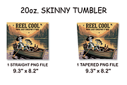 Funny Skeleton Fishing 20oz Tumbler, an Arts & Entertainment Photo by LamanAzalea (Thumbnail 2 of 2)