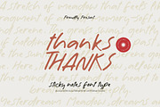 Meadow Yesterdream Sticky Notes Font, a Script Font by Letterena Studios Script (Thumbnail 20 of 20)