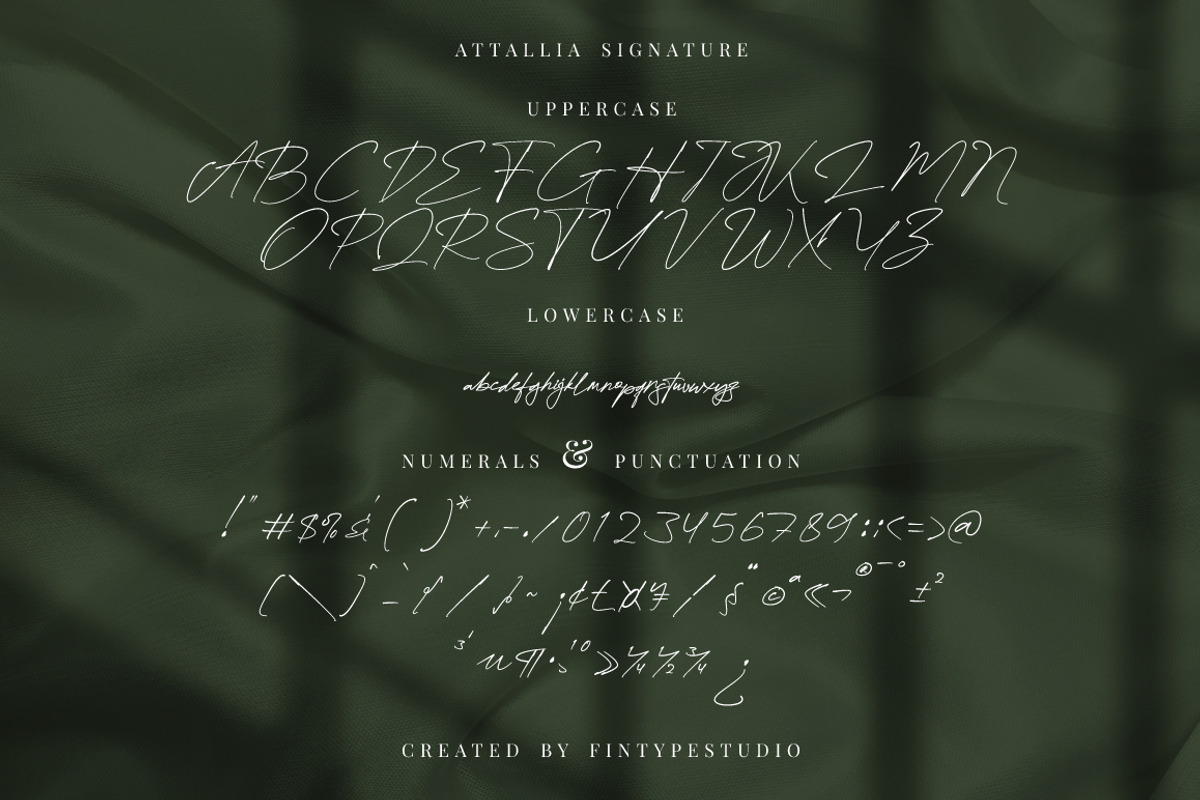 Attallia Signature Business Font, a Script Font by KennedyStudio (Photo 8 of 11)