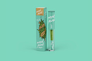 Weed Joint Pre-Roll Packaging Mockup, a Product Mockup by easymock 2 (Thumbnail 7 of 10)