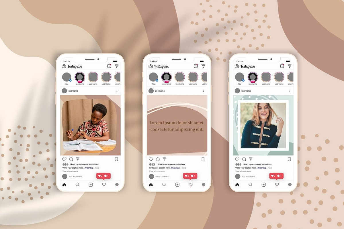 5 Instagram Puzzle Bundle Canva, a Social Media Template by bonadigitals (Photo 4 of 5)