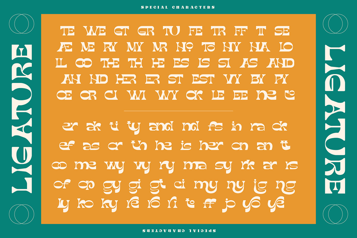 Broto - Display font & 100 ligatures, a Handwritten Font by Burntilldead (Photo 15 of 16)