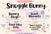Snuggle Bunny, a Handwritten Font by Wow Magic (Thumbnail 5 of 6)