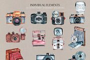 Photography Vibes / vintage cameras, an Illustration by CrystalinaShop (Thumbnail 2 of 4)
