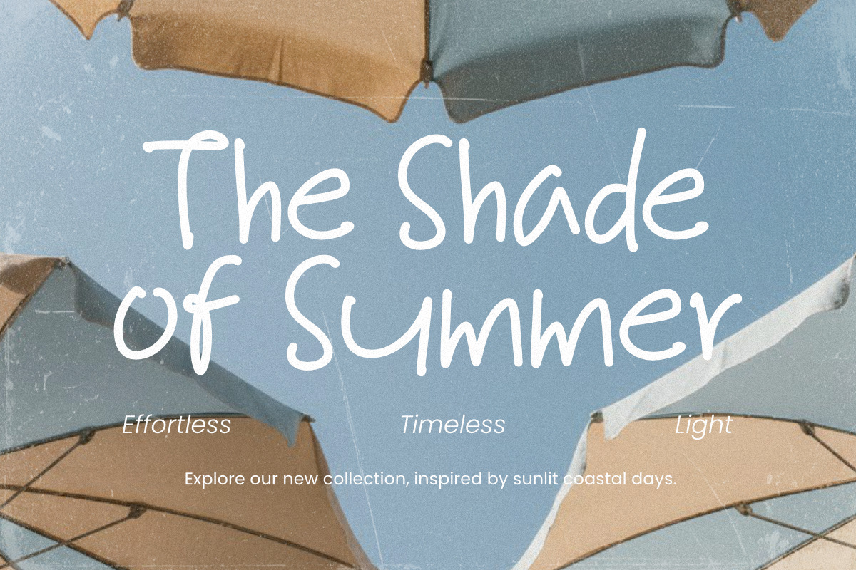 Radiant Summertime, a Handwritten Font by Rillatype (Photo 5 of 10)