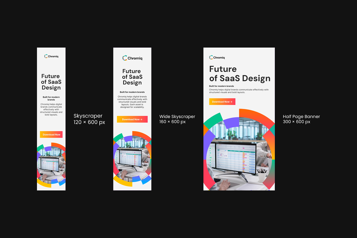 Tech & Software Web Ads Banners, a HTML Template by SLAB! Design (Photo 2 of 4)