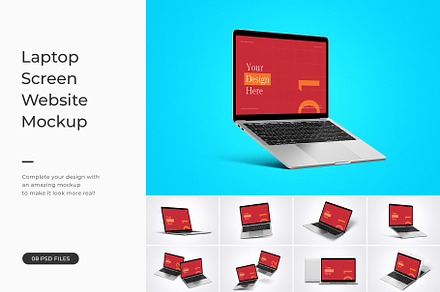 Laptop Screen Mockup