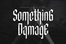 Something Damage - Blackletter