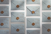 Handmade Envelope Layout with Wax, an Advertising Mockup by Custom Scene (Thumbnail 4 of 11)