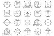 85 Cafe, Bakery, Hotel Badges/Labels, an Object Graphic by Creative Stall (Thumbnail 1 of 5)