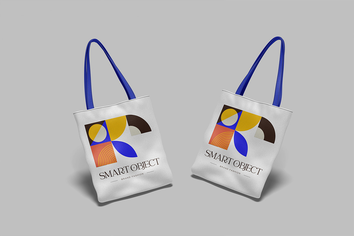 Realistic Tote Bag Mockup PSD, a Merchandise Mockup by rizalamora (Photo 6 of 11)