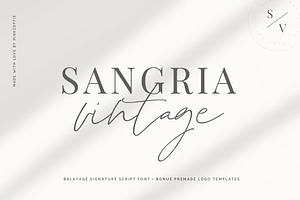 Balayage Signature Script Logos