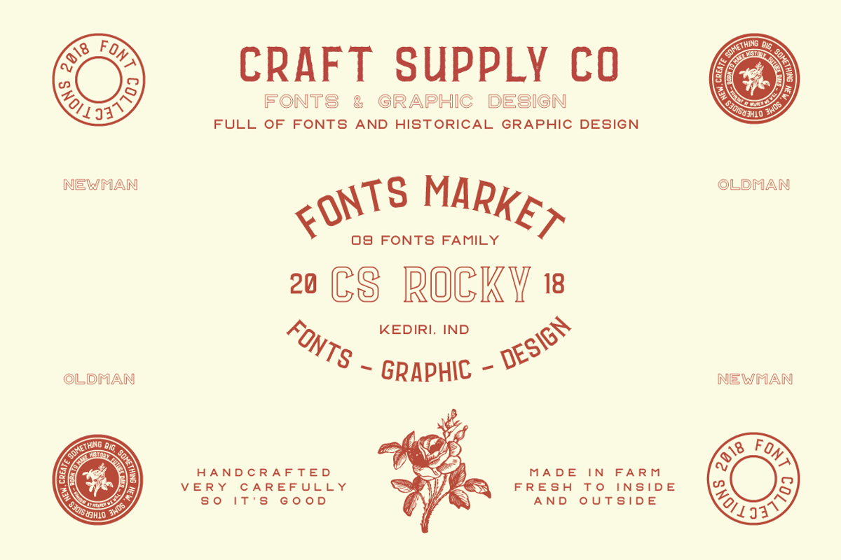 CS Rocky Font + Extras