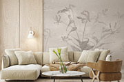 Glorioza floral wall mural, a Wallpaper Graphic by Timofi Art (Thumbnail 13 of 18)