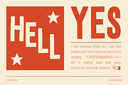 Letterpress Sans, a Sans Serif Font by Ulysses Design Co (Thumbnail 4 of 20)