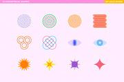 RISO Shapes Geometric Collection, an Object Graphic by Leila Divine (Thumbnail 7 of 12)
