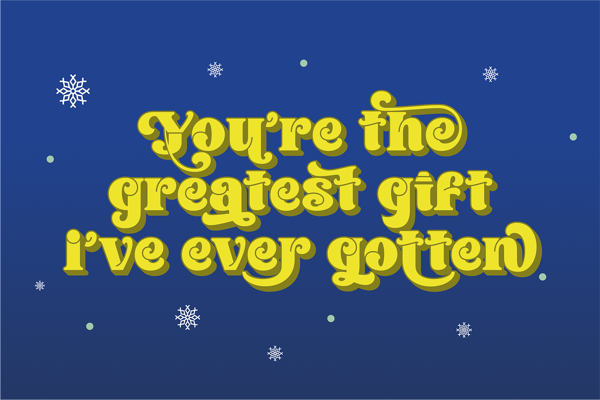 Awesome Christmas, a Serif Font by ahweproject (Photo 7 of 13)