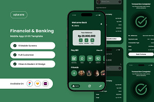 LumisBank – Banking & Finance App UI, an App Template by twinstd