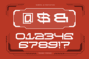 Space Cyber - Modern Futuristic Font, a Sans Serif Font by Nirmana Visual (Thumbnail 6 of 10)