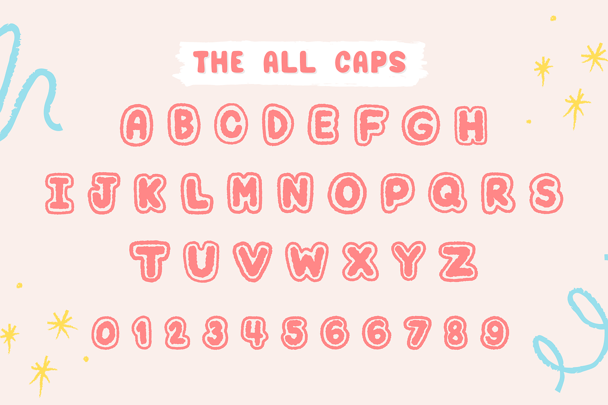 Playtime - Cute Decorative Font, a Handwritten Font by Kanink Studio (Photo 7 of 8)