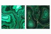 10 Malachite & Gold Mineral Textures, a Texture Graphic by CatJello Graphics (Thumbnail 18 of 21)