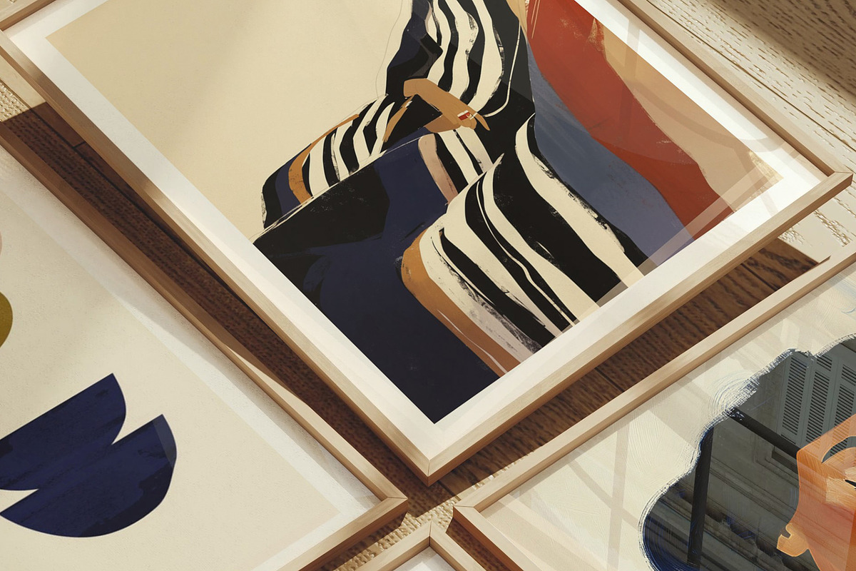 Animated Frame Set Mockup Video, an Advertising Mockup by YimuMockupStore (Photo 4 of 8)